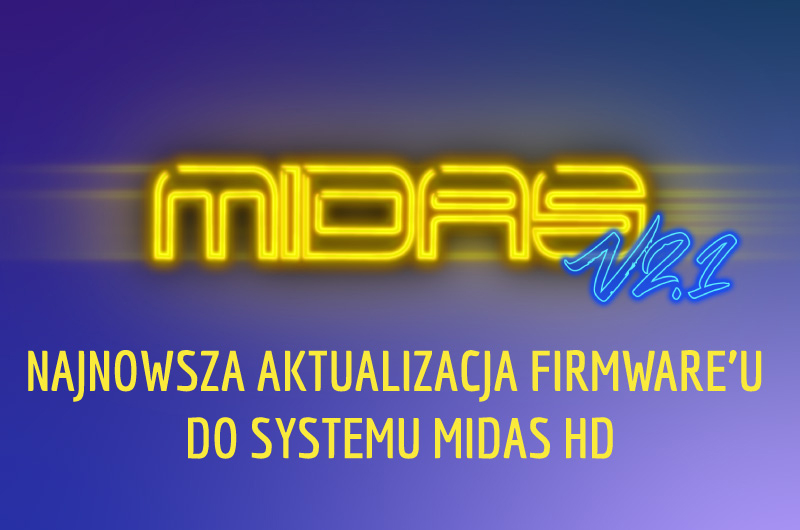 MIDAS V2.1 – Druga faza aktualizacji