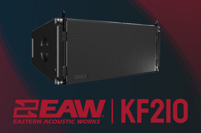 Nowość od EAW – kompaktowy system liniowy KF210