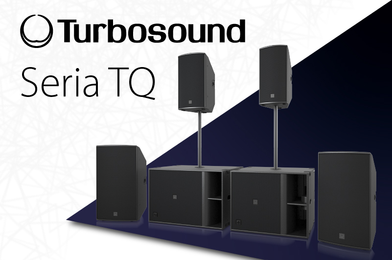 Nowa seria pasywnych kolumn głośnikowych Turbosound TQ!